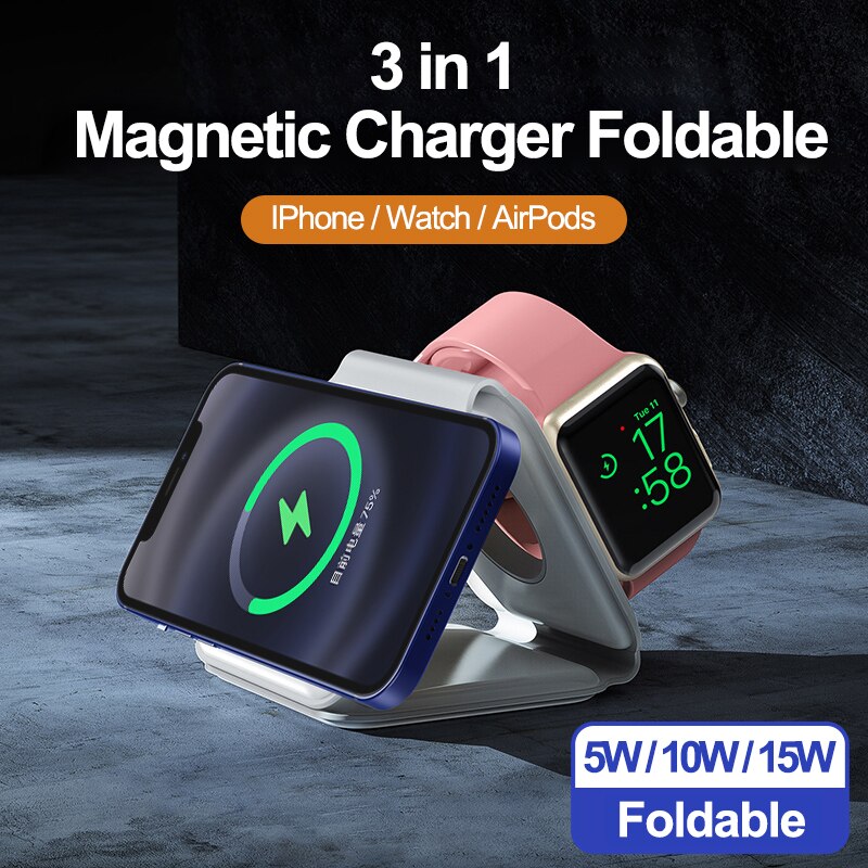 3 in 1 AirPod iPhone Apple Watch charger